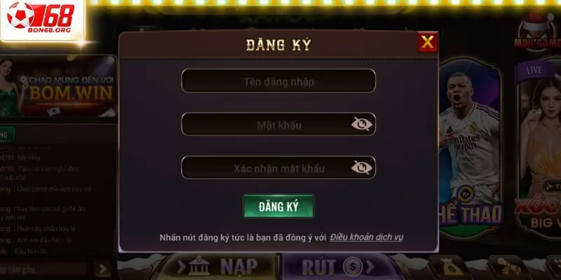 Hướng dẫn người chơi cách truy cập bon68 siêu dễ