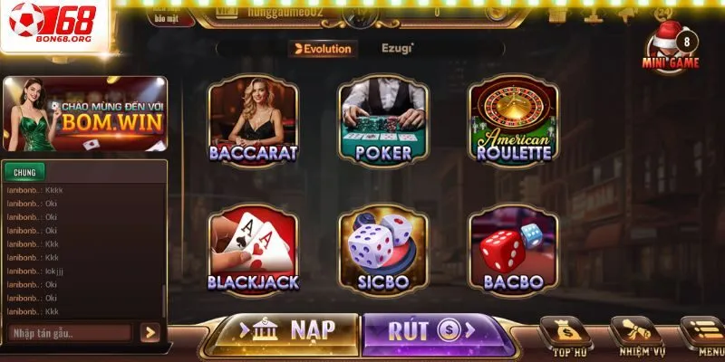 Khái quát chung về Casino Online tại Bon68