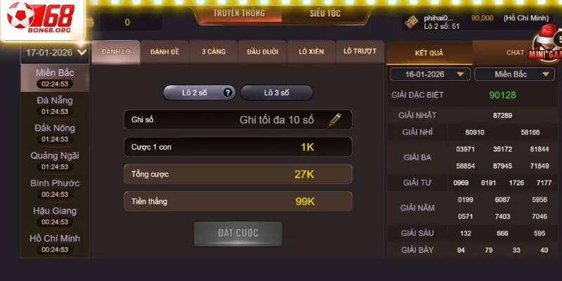 Thông tin khái quát chính xác về xổ số Bon68